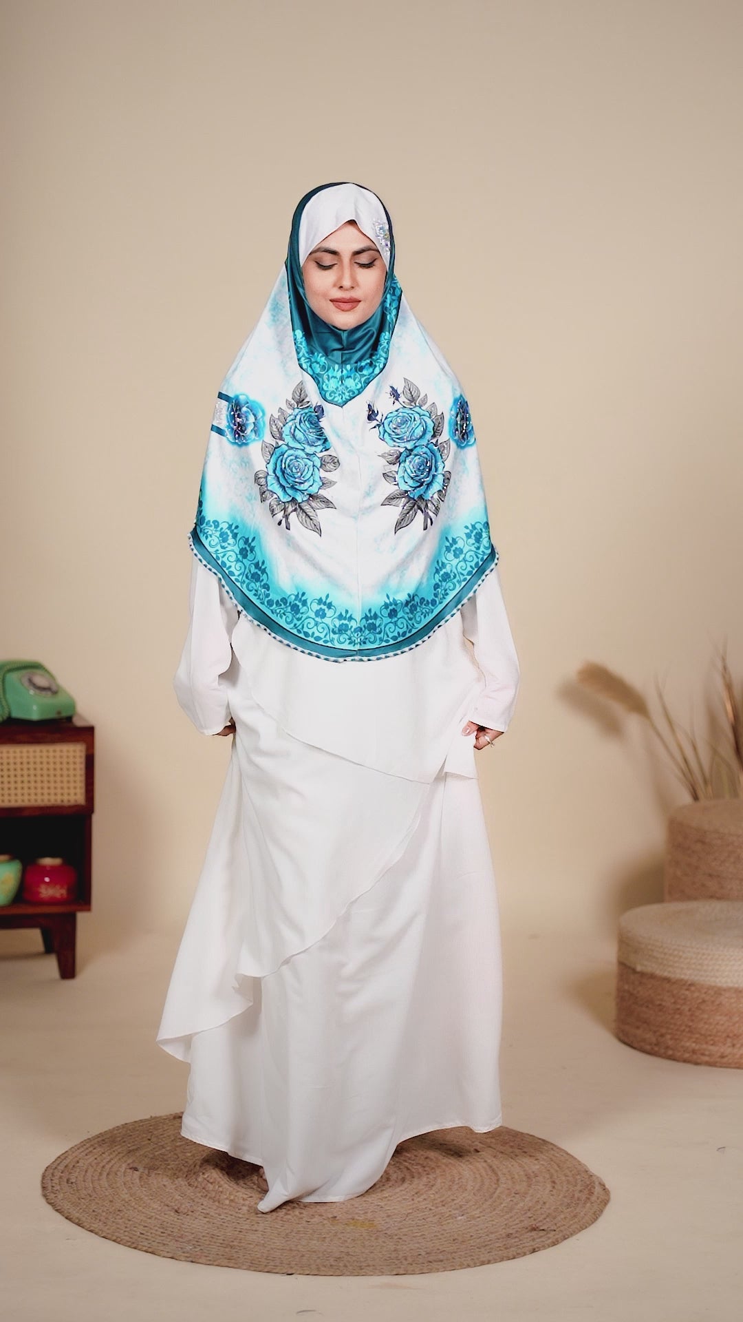 Majesty Malaysian Hijab With diamond Work