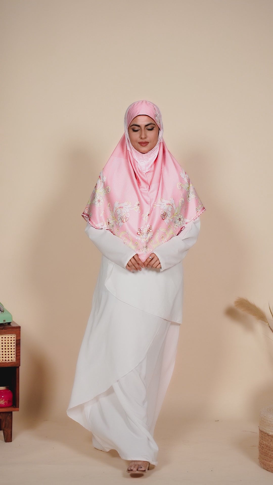 Blossom Grace Malaysian Printed Hijab
